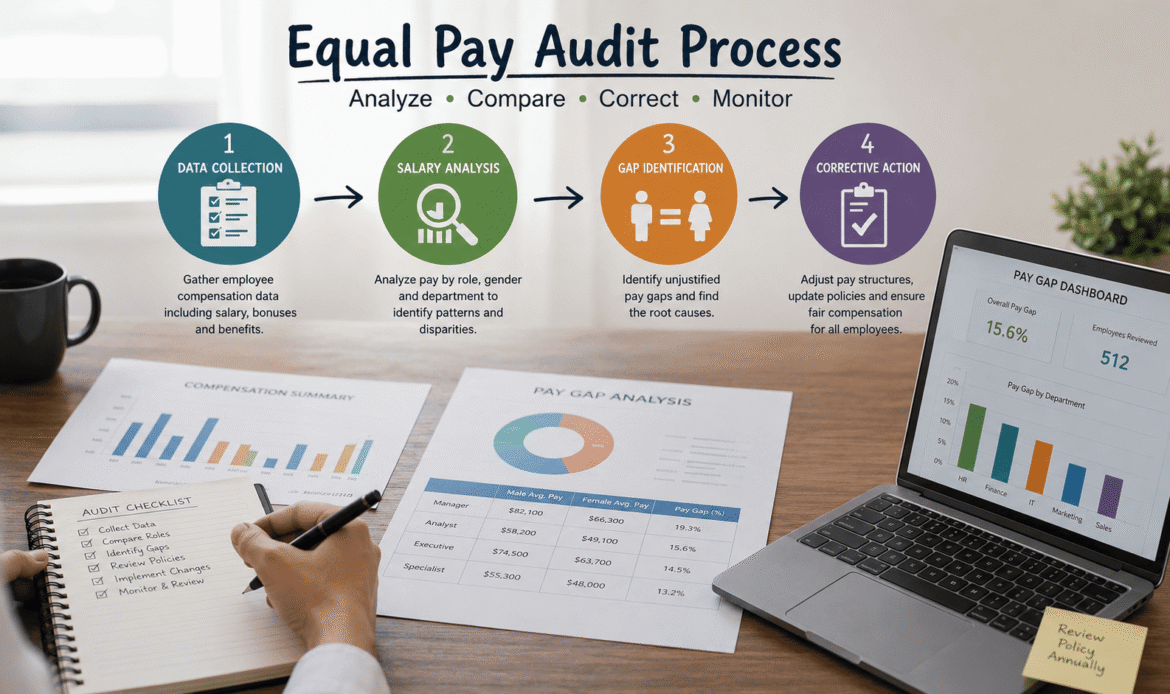 Equal Pay Audit Process
Analyze • Compare • Correct • Monitor