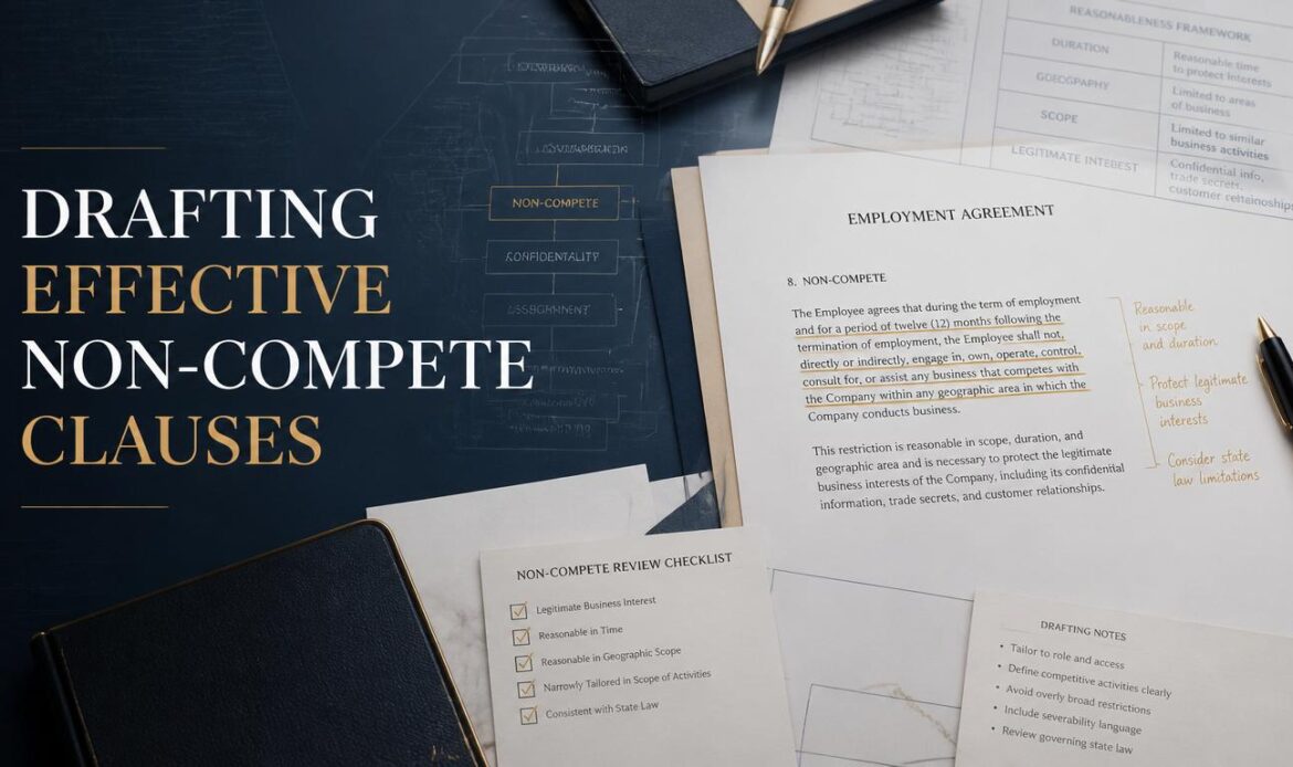 Drafting Effective Non-Compete Clauses
