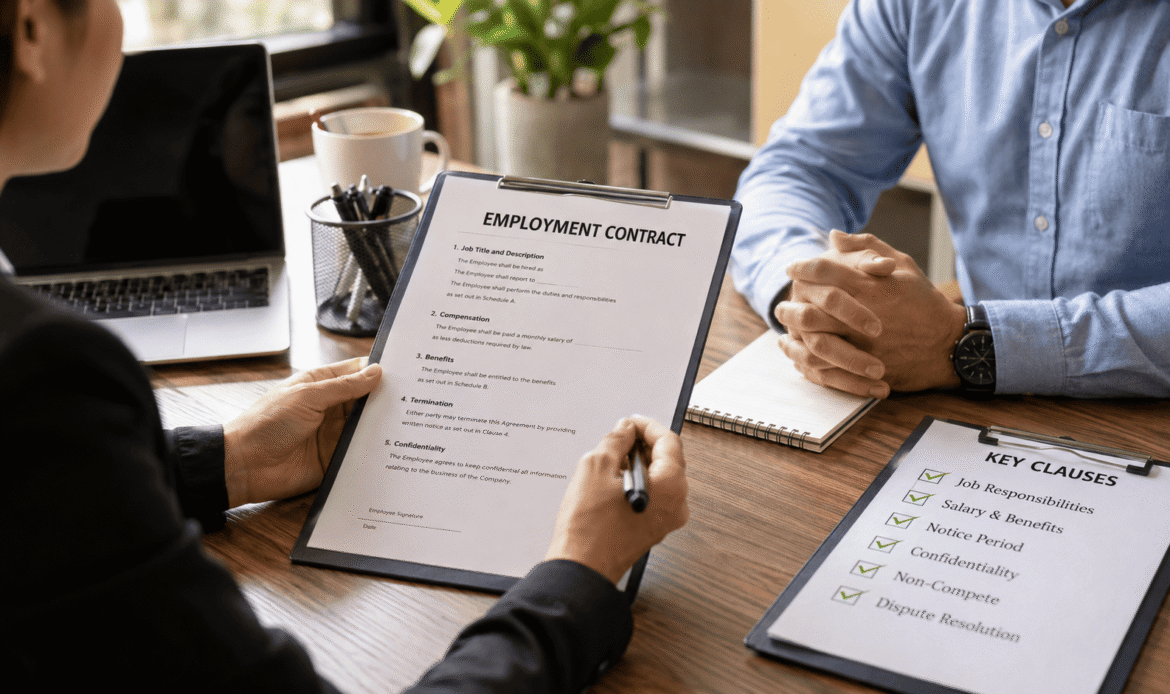 Employment Contract Drafting & Key Clauses