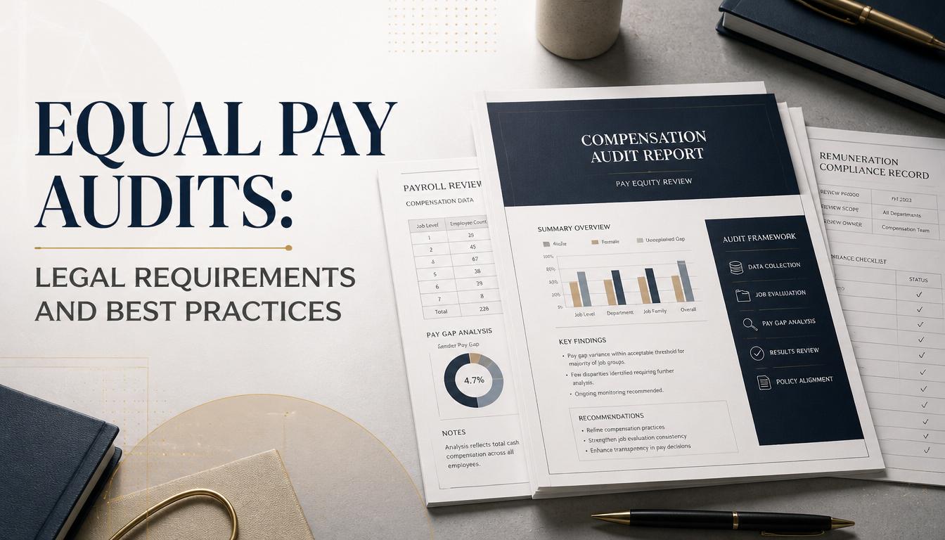 Equal Pay Audits Legal Requirements and Best Practices