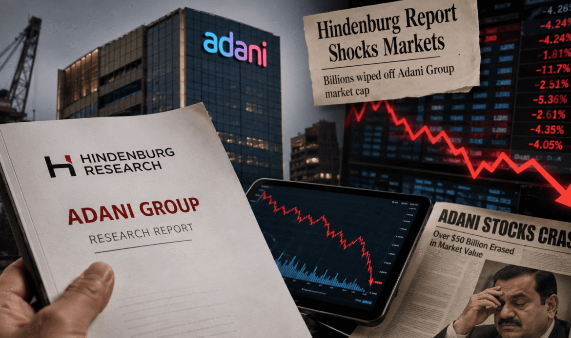 Hindenburg Report Sparks Market Turmoil and Scrutiny of Adani Group