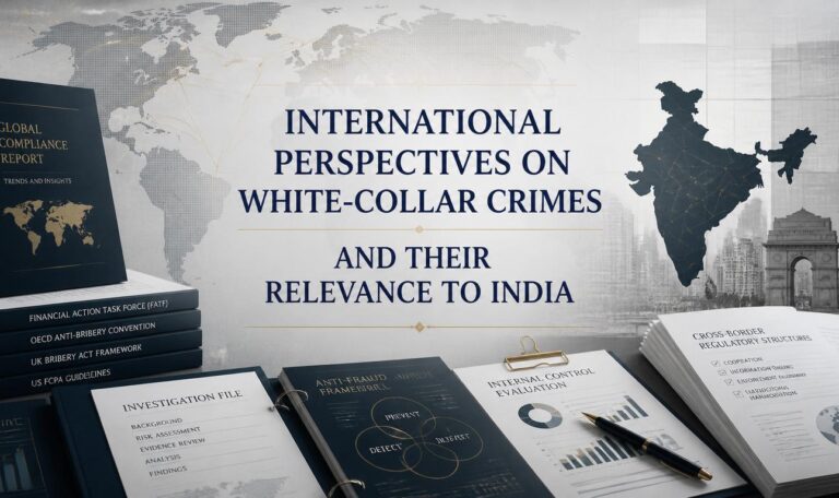 International Perspectives on White-Collar Crimes and Their Relevance to India