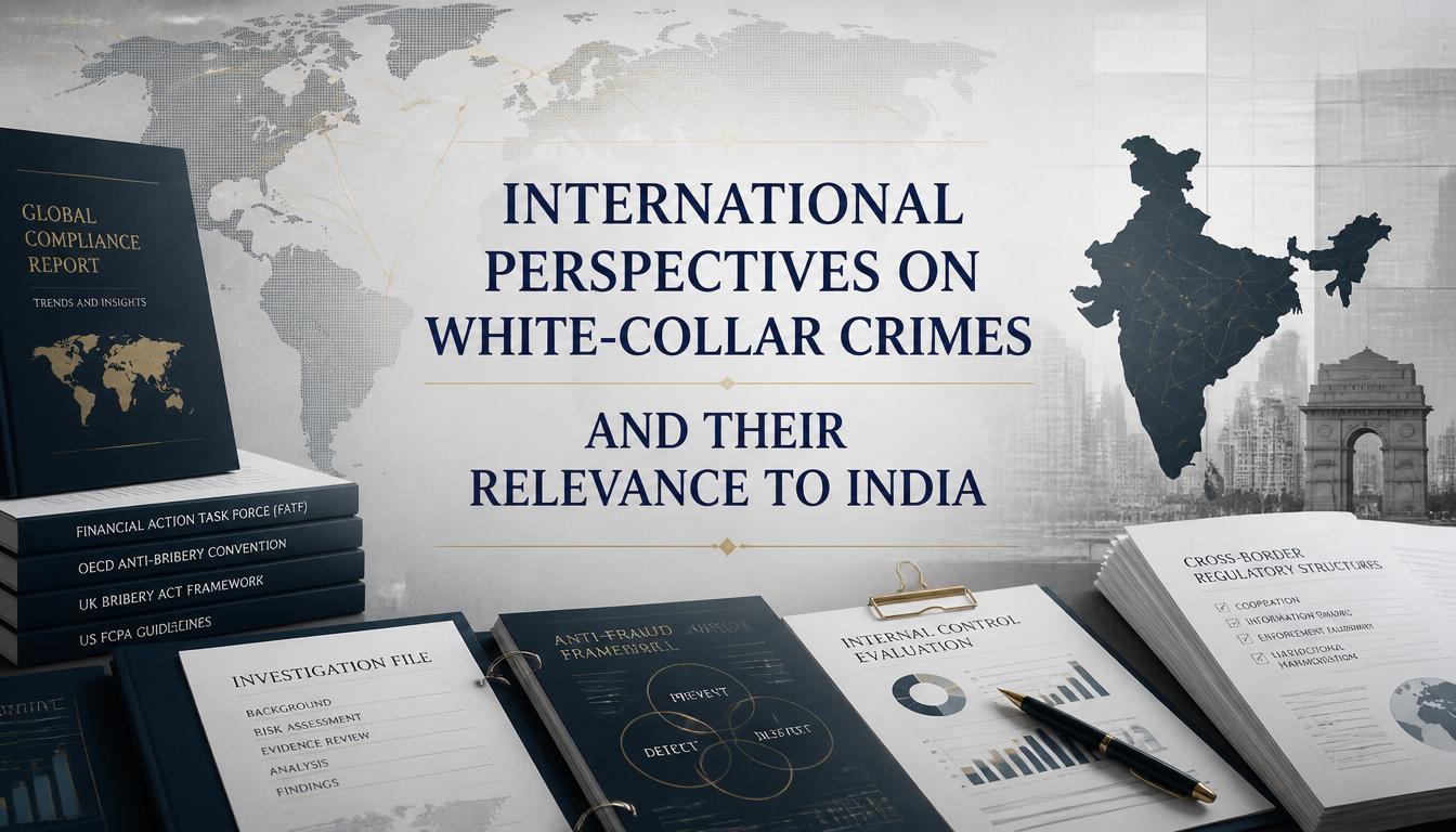 International Perspectives on White-Collar Crimes and Their Relevance to India
