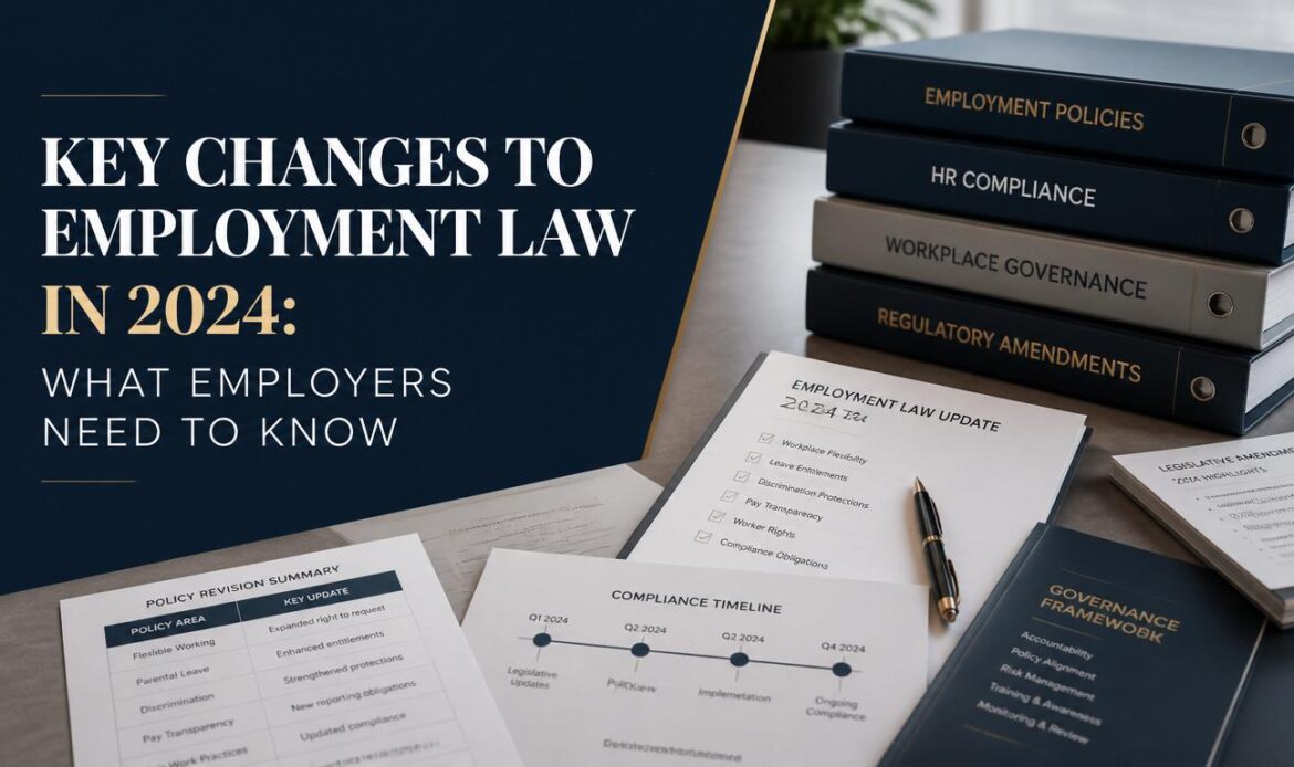 Key Changes to Employment Law in 2024 What Employers Need to Know