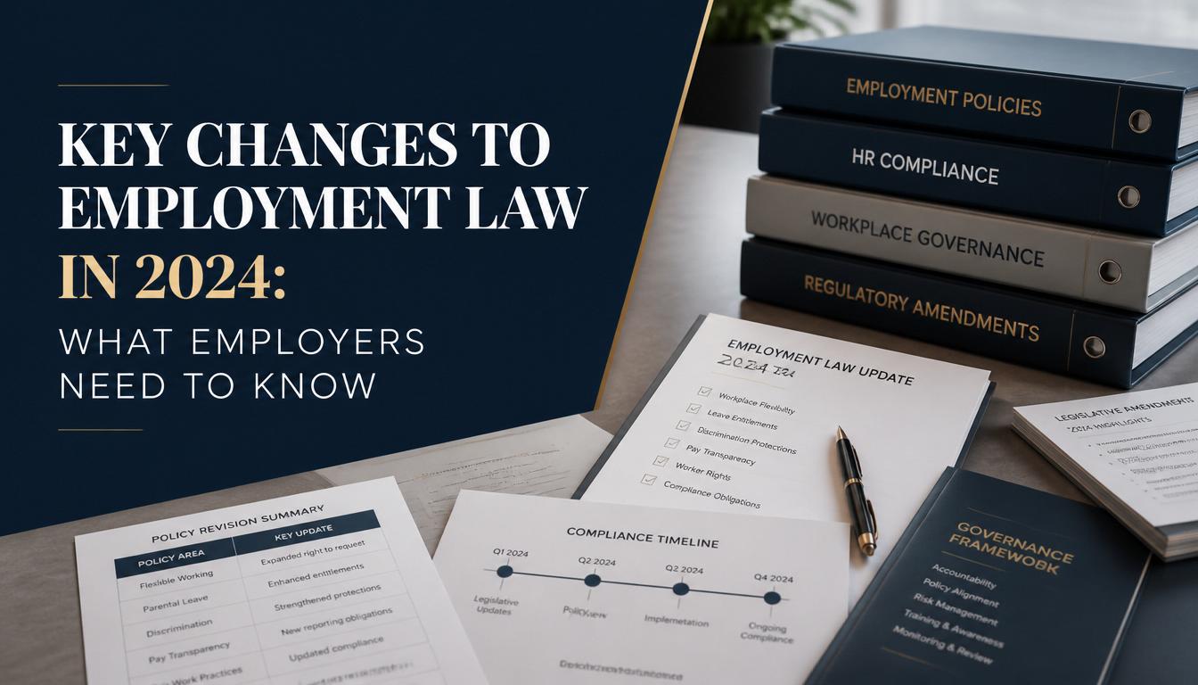 Key Changes to Employment Law in 2024 What Employers Need to Know Key Changes to Employment Law in 2024 What Employers Need to Know