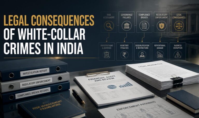 Legal Consequences of White-Collar Crimes in India
