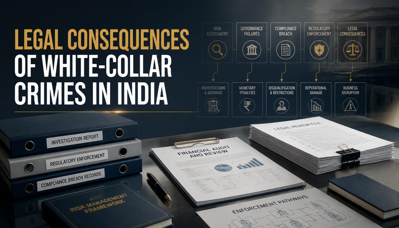 Legal Consequences of White-Collar Crimes in India