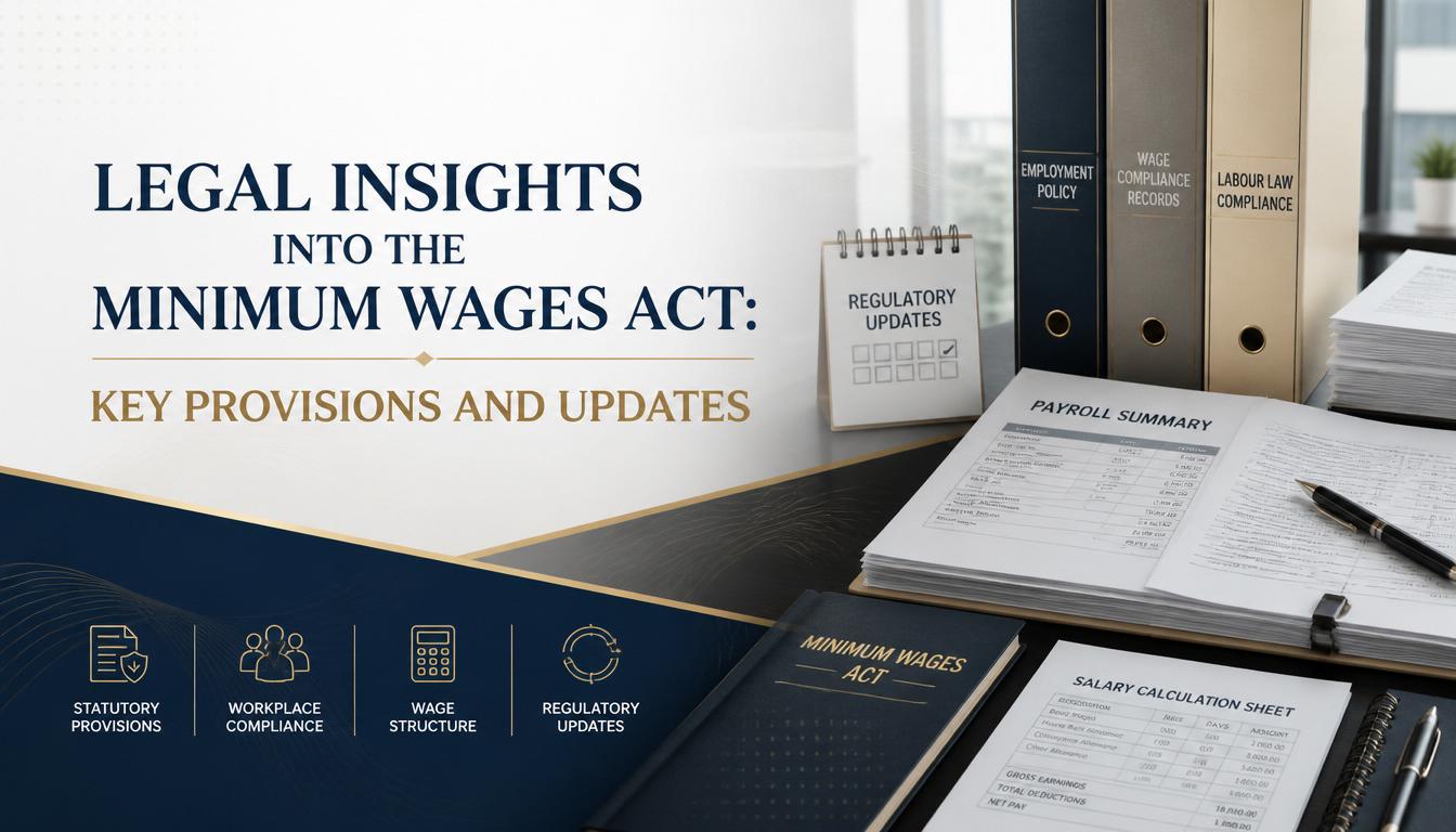 Legal Insights into the Minimum Wages Act Key Provisions and Updates