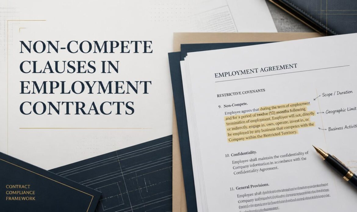 Non-Compete Clauses in Employment Contracts