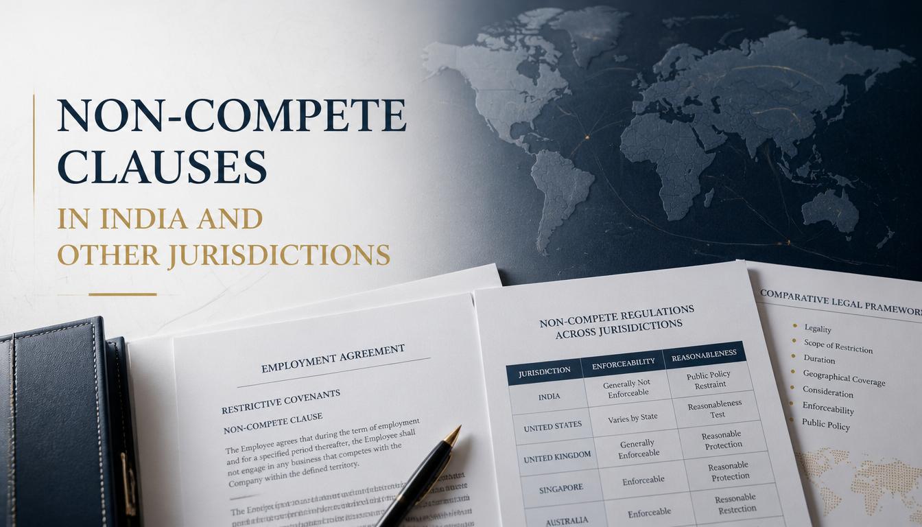 Non-Compete Clauses in India and Other Jurisdictions