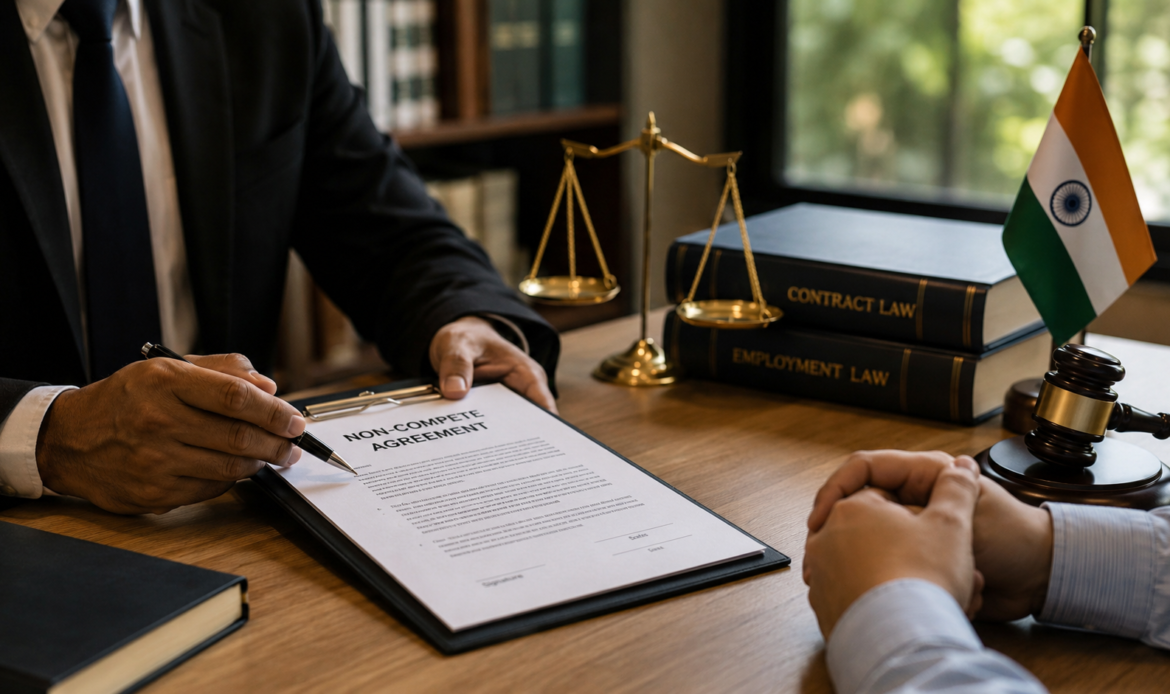 Non-compete clause disputes and legal framework in India