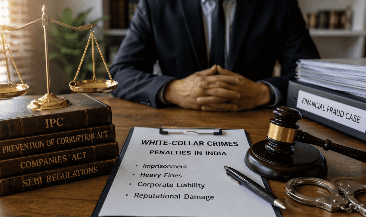 Penalties & Legal Action Against White-Collar Crimes