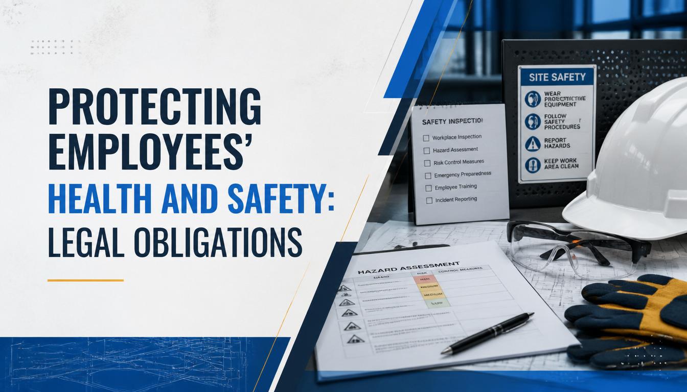 Protecting Employees’ Health and Safety Legal Obligations Protecting Employees’ Health and Safety Legal Obligations