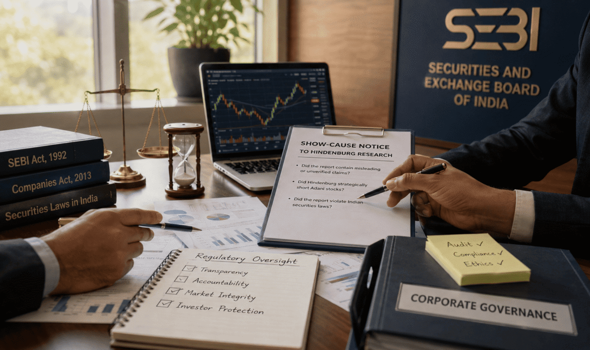SEBI's Show-Cause Notice Raises Questions on Market Regulation and Accountability