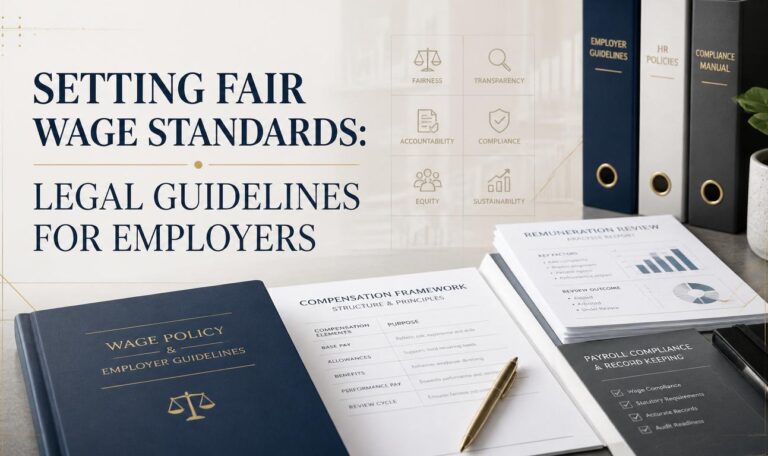 Setting Fair Wage Standards Legal Guidelines for Employers