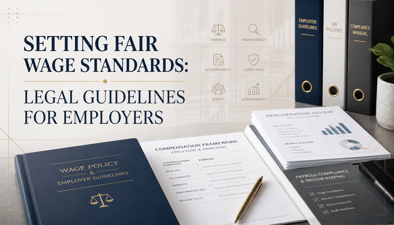 Setting Fair Wage Standards Legal Guidelines for Employers