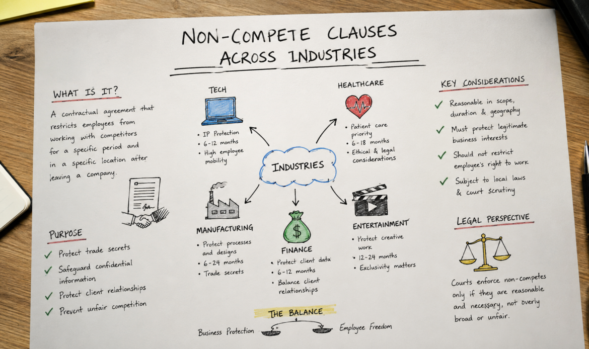Understanding Non-Compete Clauses Across Industries