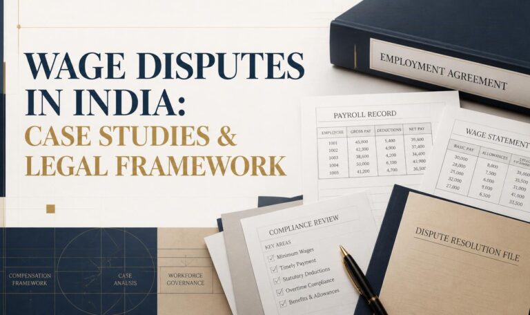 Wage Disputes in India Case Studies & Legal Framework