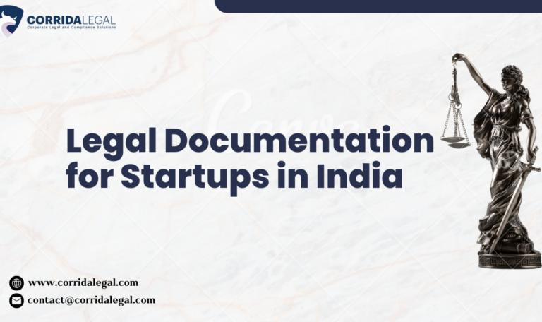 Legal documentation for Startups in India