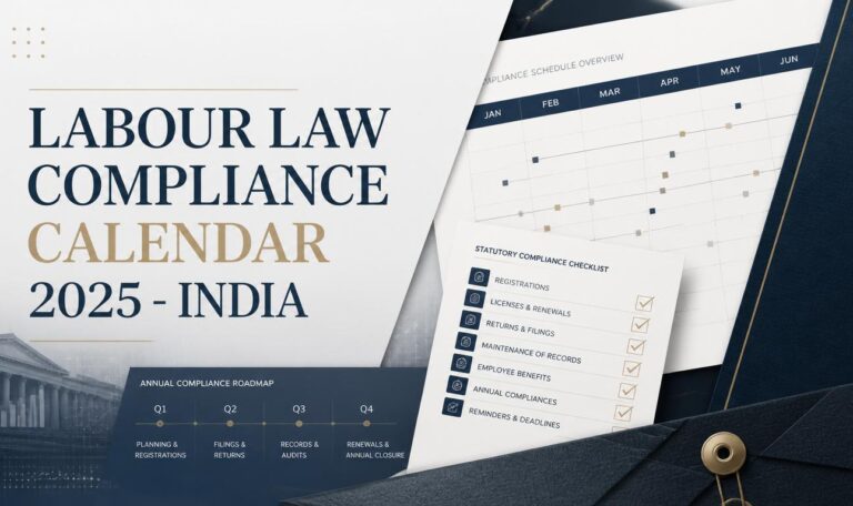 Labour Law Compliance Calendar 2025 - India