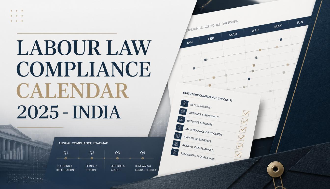 Labour Law Compliance Calendar 2025 - India