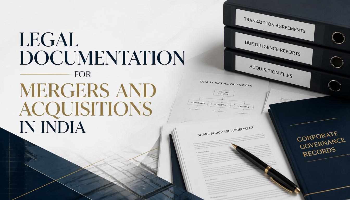 Legal Documentation for Mergers and Acquisitions in India