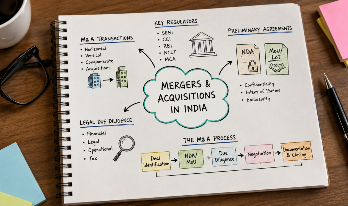 M&A Process, Due Diligence & Preliminary Agreements