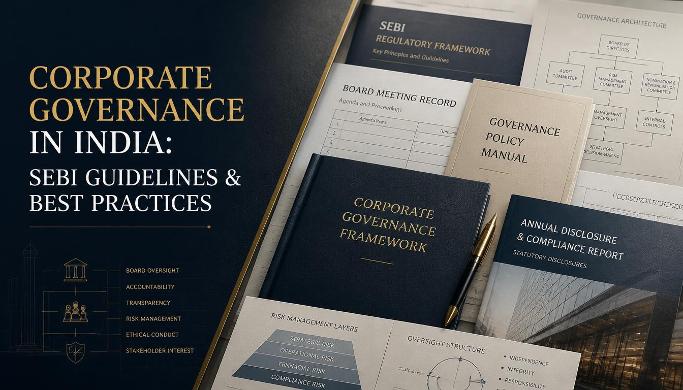Corporate Governance in India SEBI Guidelines & Best Practices Corporate Governance in India SEBI Guidelines & Best Practices