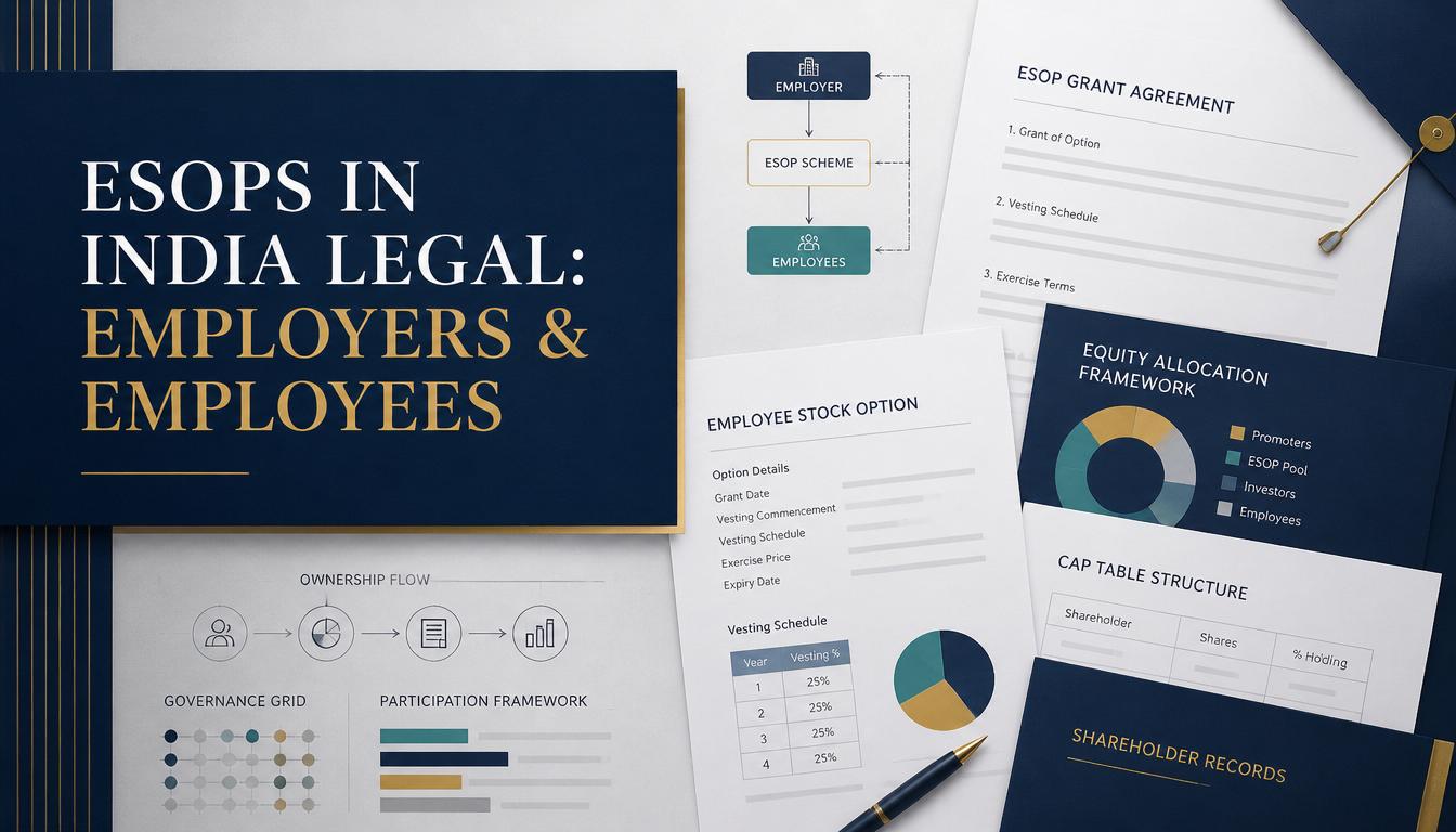ESOPs in India Legal Employers & Employees ESOPs in India Legal Employers & Employees