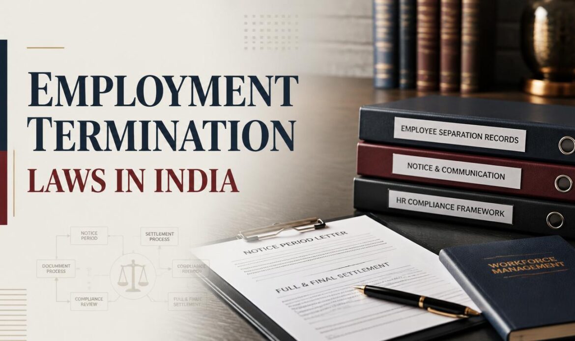 Employment Termination Laws in India Rules, Notice Period & Severance Pay