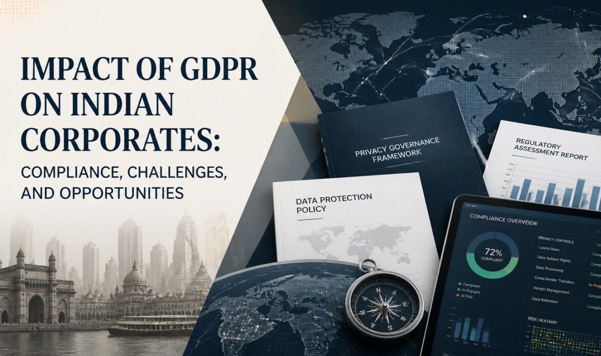 Impact of GDPR on Indian Corporates Compliance, Challenges, and Opportunities