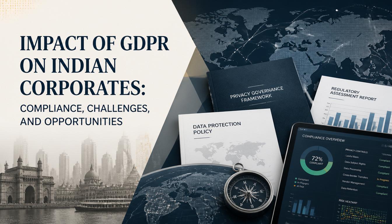 Impact of GDPR on Indian Corporates Compliance, Challenges, and Opportunities
