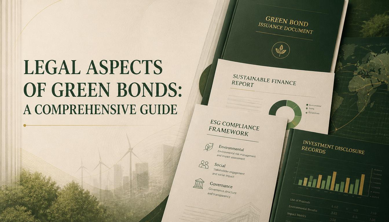Legal Aspects of Green Bonds A Comprehensive Guide Legal Aspects of Green Bonds A Comprehensive Guide