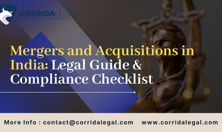 Mergers and Acquisitions in India: Legal Guide & Compliance Checklist