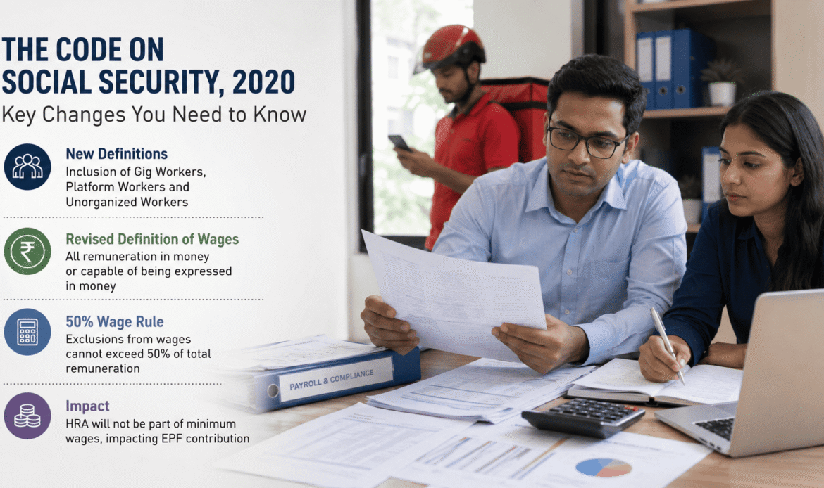 Gig Workers, Platform Workers & New Wage Structure under Social Security Code 2020