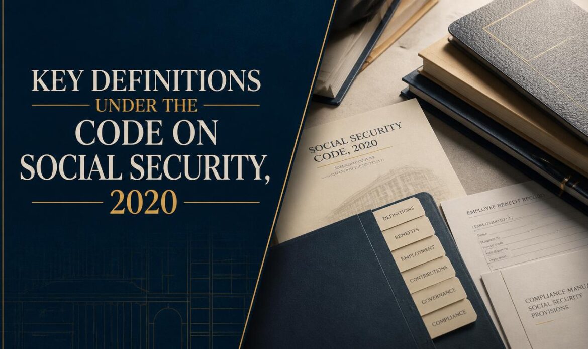 Key definitions under the Code on Social Security, 2020