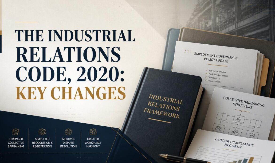 The Industrial Relations Code, 2020 Key changes