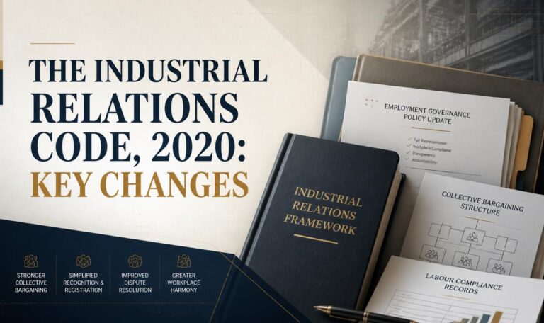 The Industrial Relations Code, 2020 Key changes