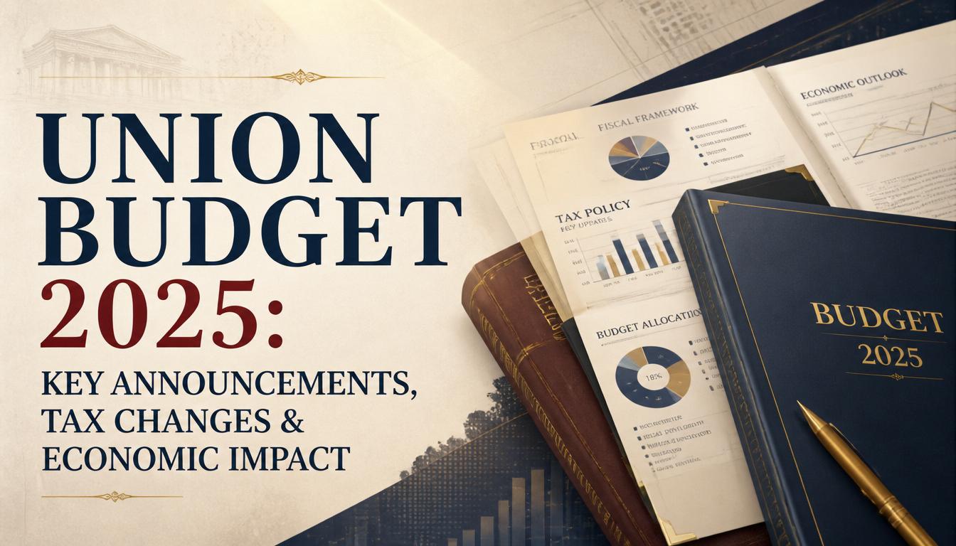 Union Budget 2025 Key Announcements, Tax Changes & Economic Impact Union Budget 2025 Key Announcements, Tax Changes & Economic Impact