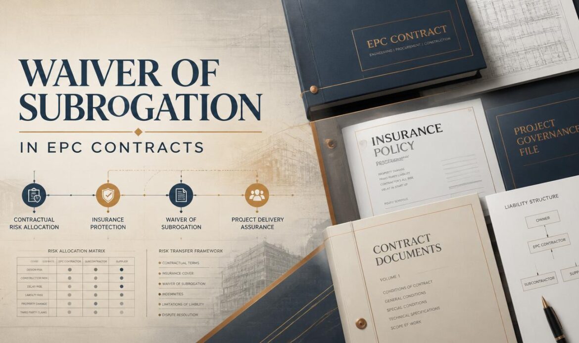 Waiver of Subrogation in EPC Contracts Legal Implications and Practical Benefits in India