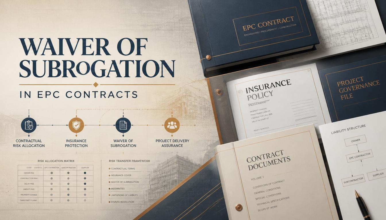 Waiver of Subrogation in EPC Contracts Legal Implications and Practical Benefits in India Waiver of Subrogation in EPC Contracts Legal Implications and Practical Benefits in India