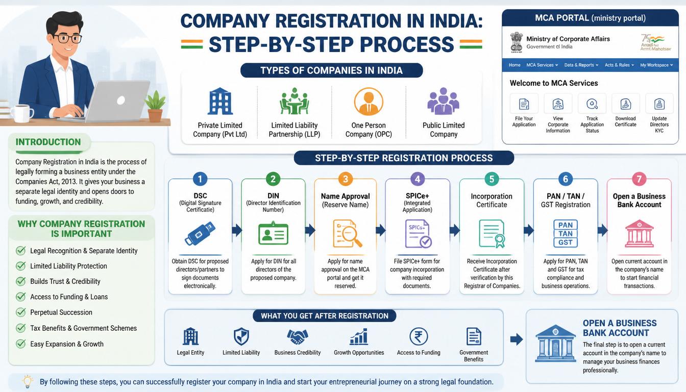 Company Registration Process in India
