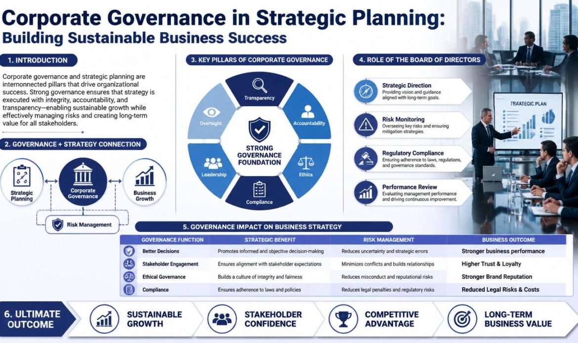Corporate Governance & Strategic Planning Framework