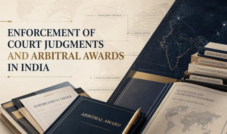 Enforcement of Court Judgments and Arbitral Awards in India Legal Framework and Key Considerations