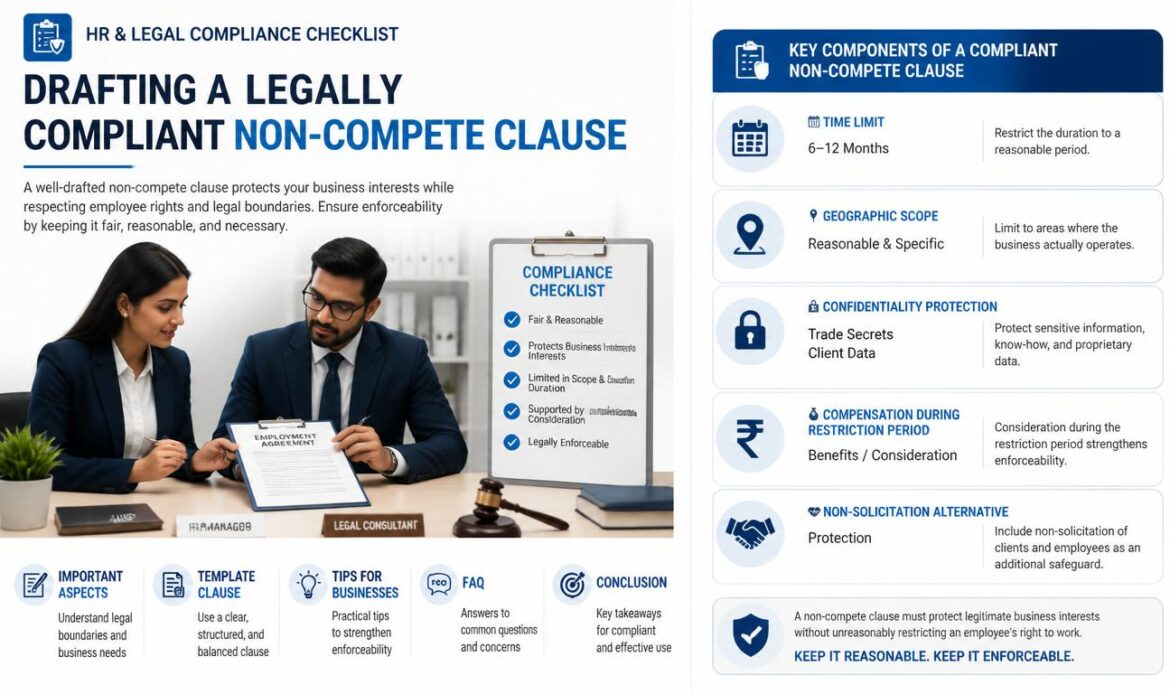 How to Draft a Legally Compliant Non-Compete Clause