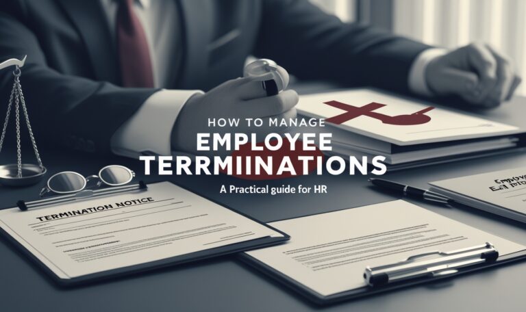 How to Manage Employee Terminations A Practical Guide for HR