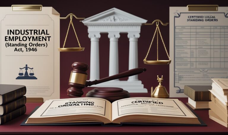 Industrial Employment (Standing Orders) Act, 1946 Key Features, Applicability