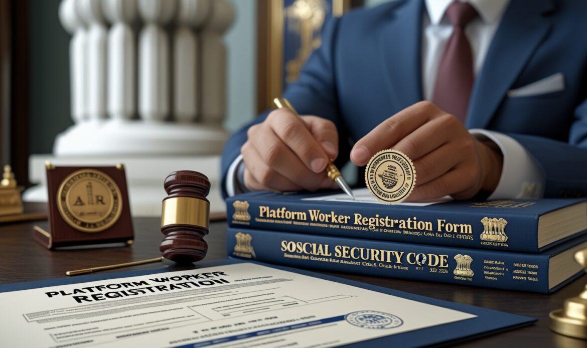 Platform Worker Registration Complying with the Social Security Code 2020