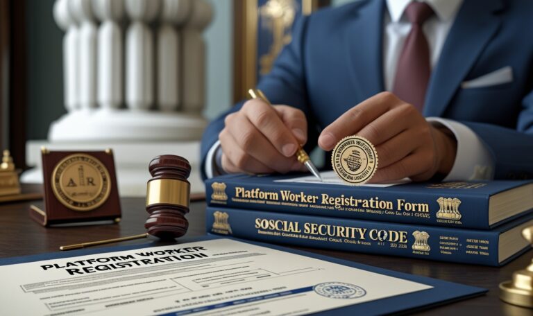 Platform Worker Registration Complying with the Social Security Code 2020