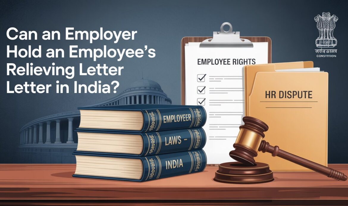 Can an Employer Hold an Employee’s Relieving Letter in India Know Your Rights